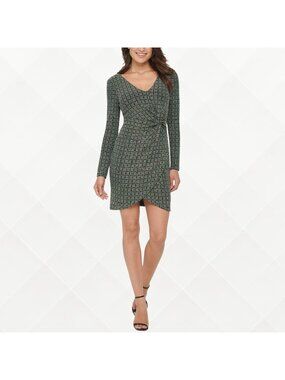 GUESS Metallic Beaded Dress • Size 2 • NWT • Emerald Multi